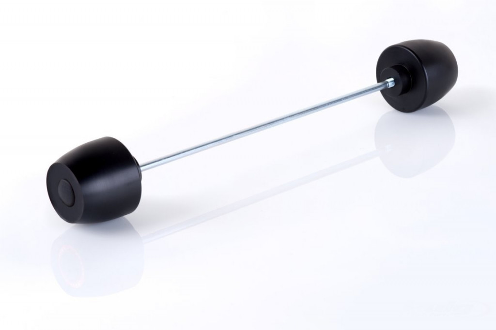 Axle sliders PUIG PHB19 20118N Crni without color caps, rear