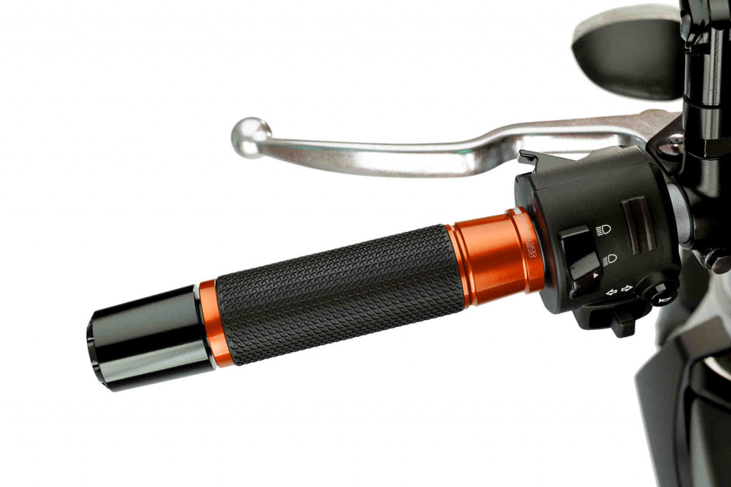 Gripi PUIG ASCENT 3553T orange 123mm