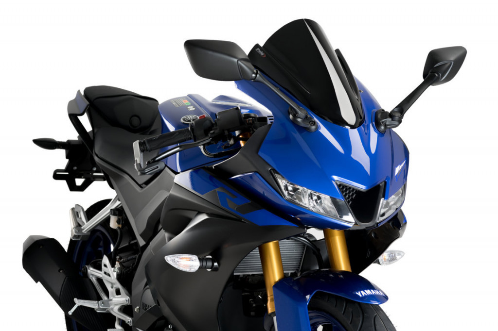 Windscreen PUIG Z-RACING 3619N Crni