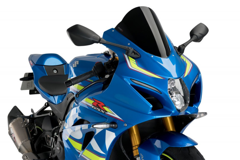 Windscreen PUIG R-RACER 3631N Crni