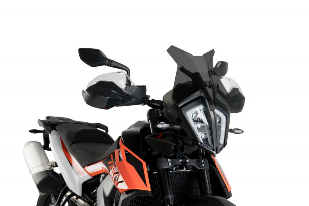 Windscreen PUIG RACING 3738F dark smoke