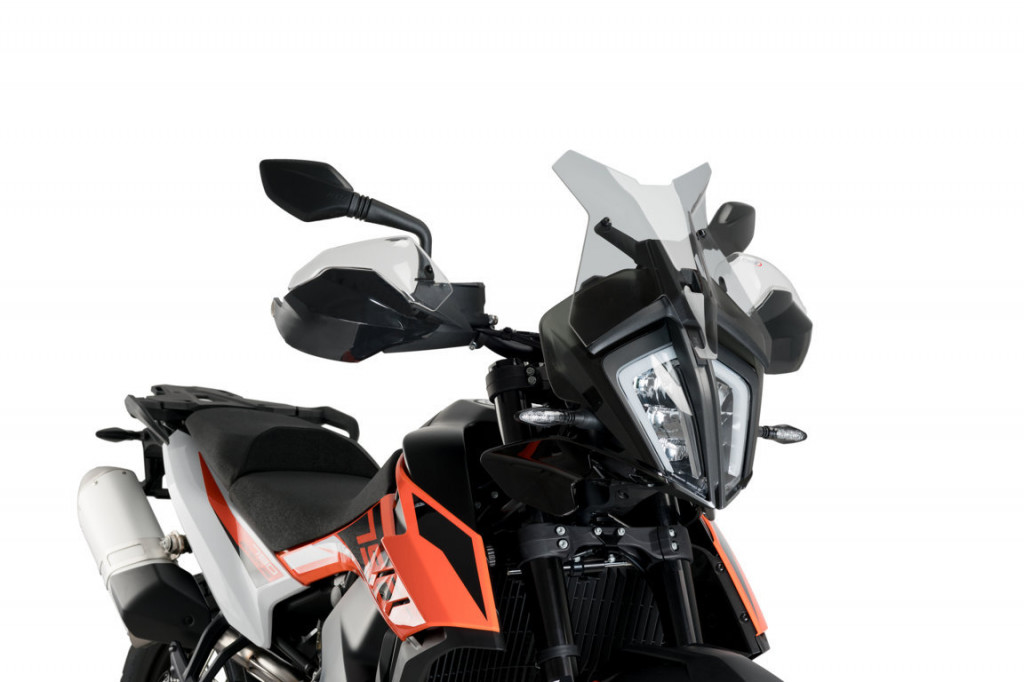 Windscreen PUIG RACING 3738H smoke for KTM Adventure 790 / R 2019, KTM Adventure 890 /R/L 2021-2022