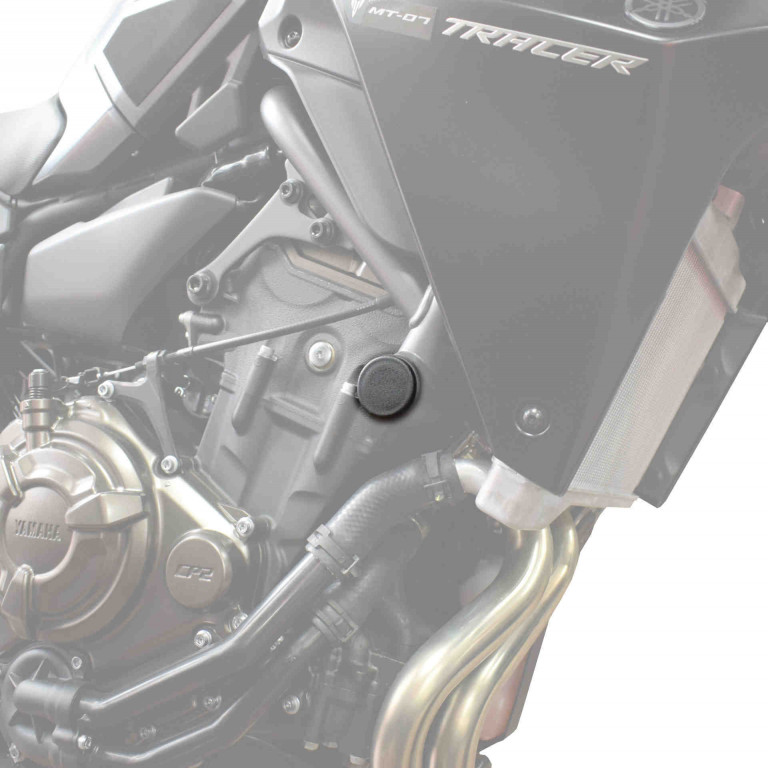 Chassis cap covers PUIG 9638N Crni