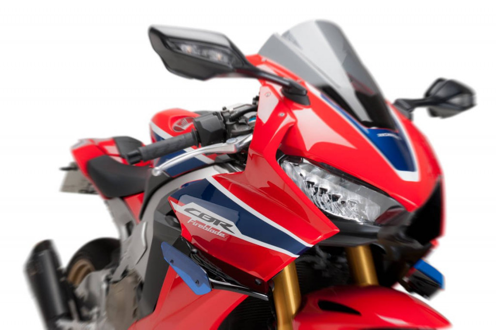 Side spoilers PUIG DOWNFORCE 9729A plavi