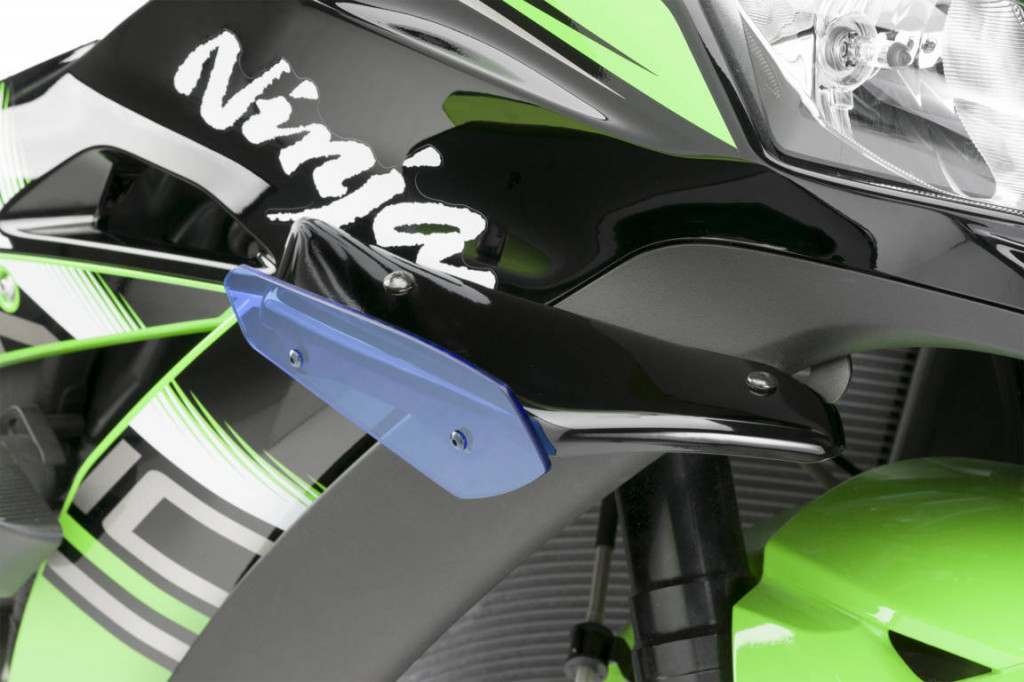 Side spoilers PUIG DOWNFORCE 9882A plavi