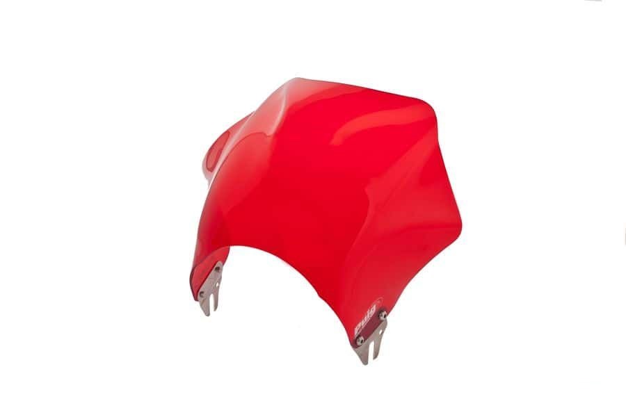 Windshield PUIG RAPTOR 0013R crven universal