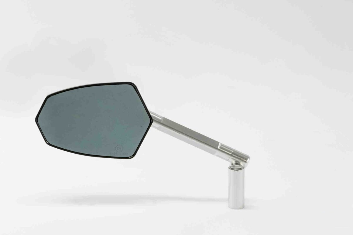 Uzvratni retrovizor PUIG GT 001DN anodized aluminium / black left