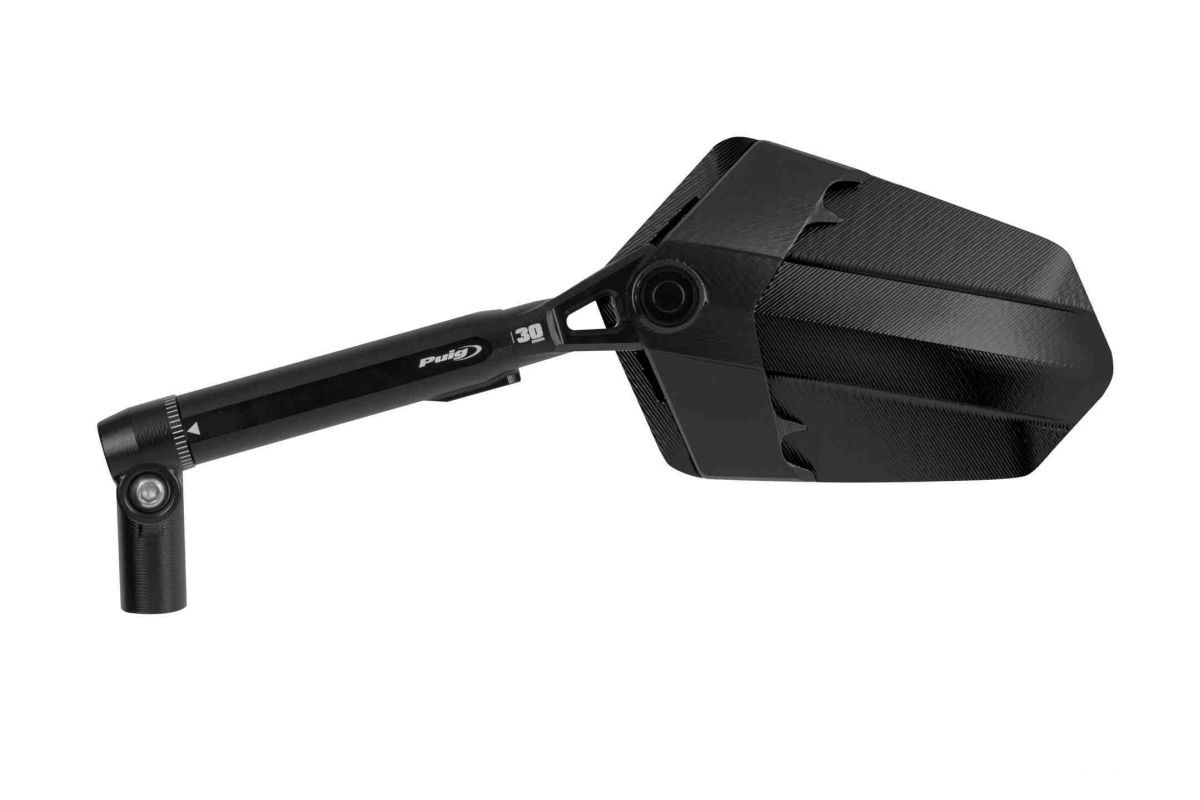 Uzvratni retrovizor PUIG Xplorer 014NN black / black left