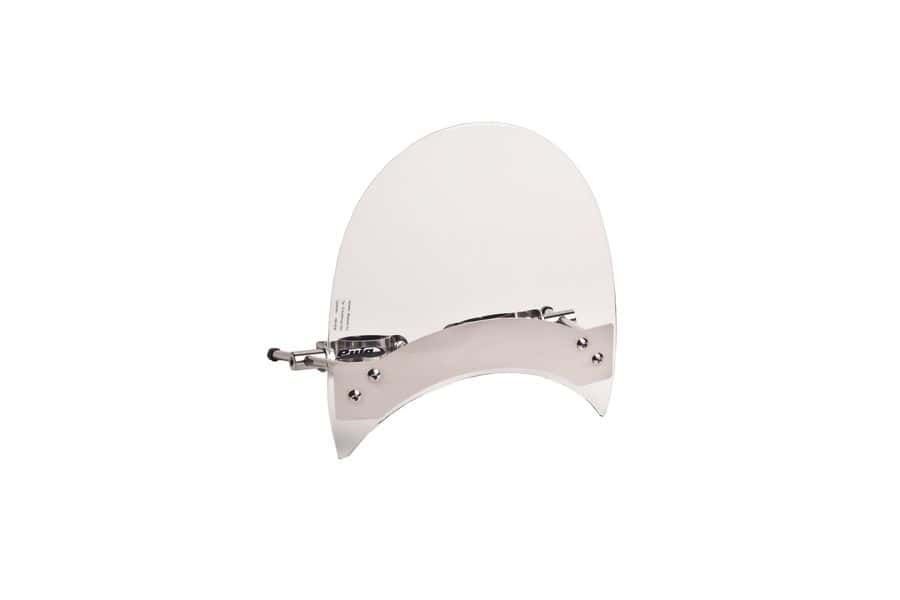 Windshield PUIG ROADSTER 0444W transparent universal, fixations on front forks