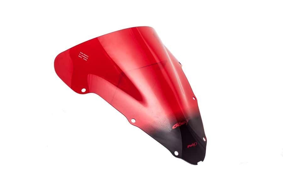 Windscreen PUIG RACING 0861R crven