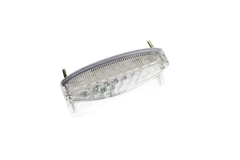 Brake rear light PUIG SMILE (110 x 25 mm) 1359W clear lens with license light