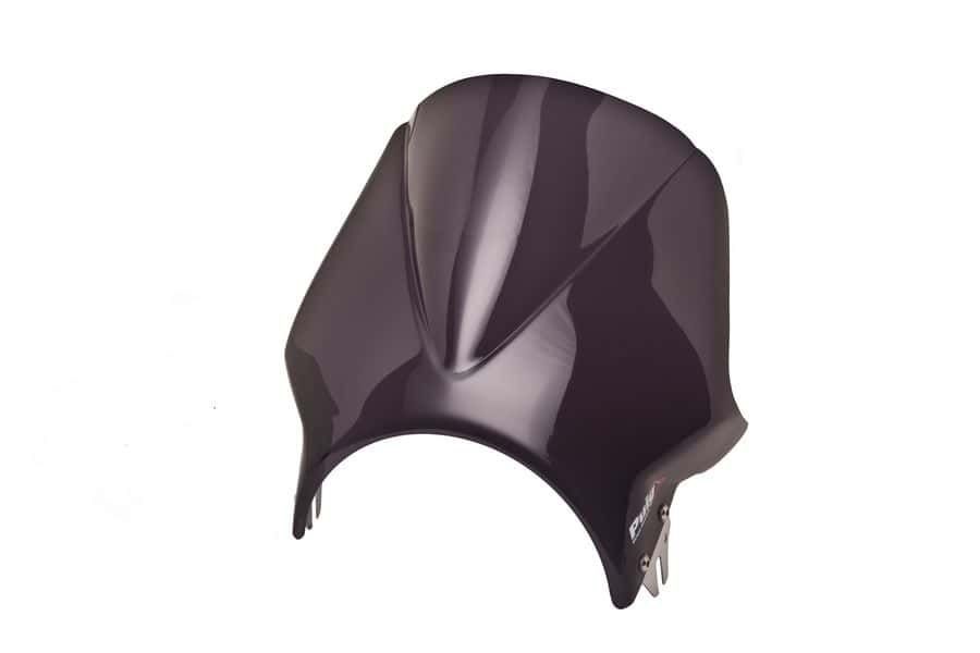 Windshield PUIG WINDY 1482F dark smoke universal