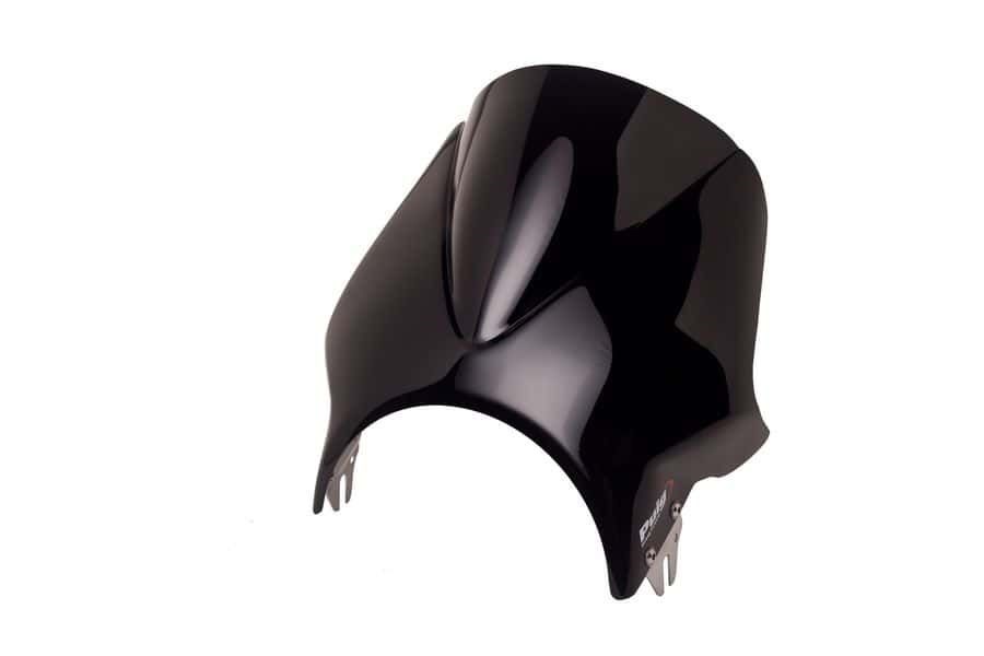 Windshield PUIG WINDY 1482N Crni universal