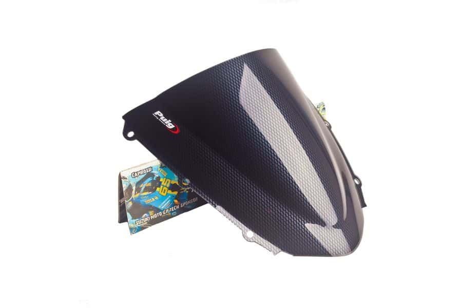 Windscreen PUIG RACING 1665C carbon look