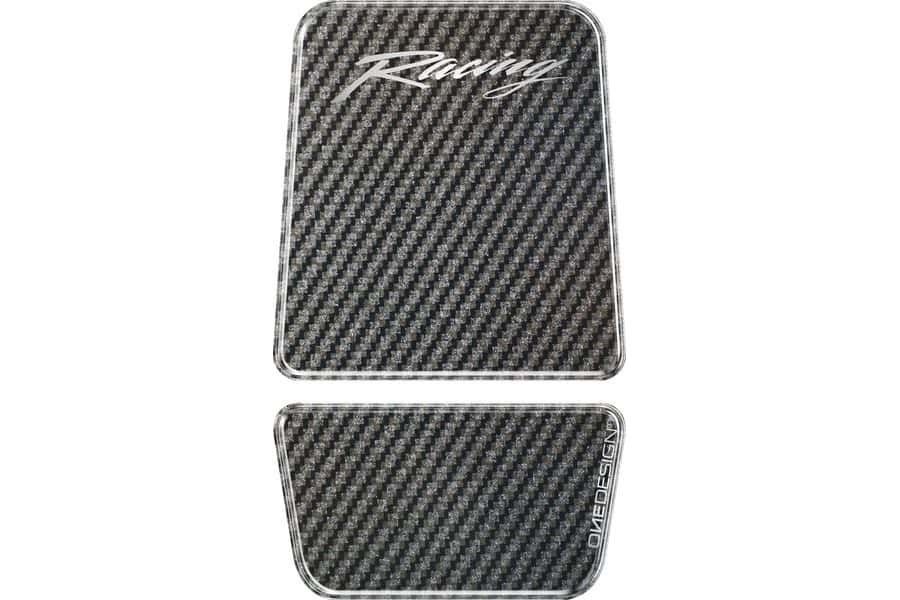 Tank pad PUIG MINI 2560C carbon look