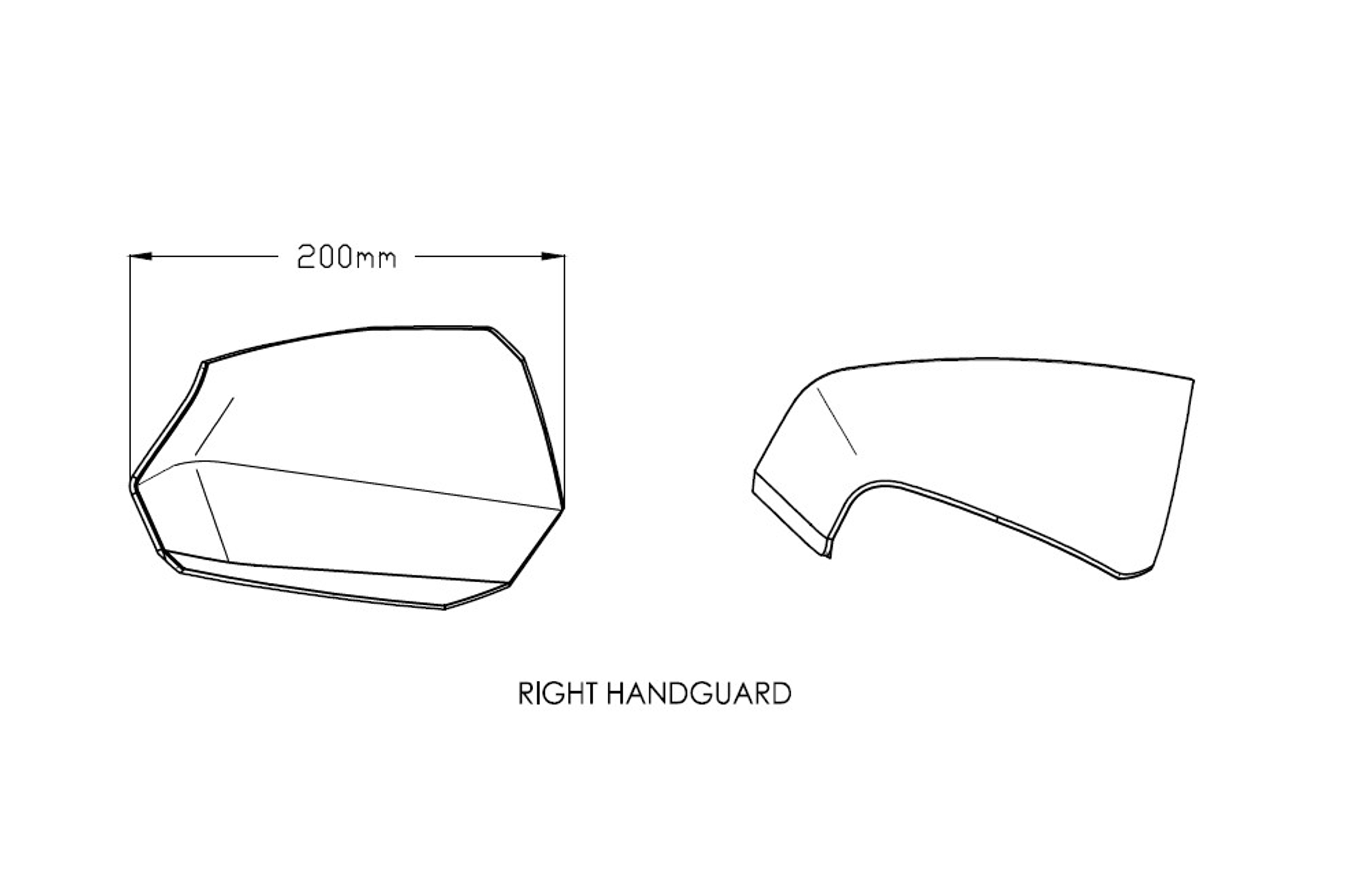 Handguards PUIG MAXISCOOTER 3488F dark smoke