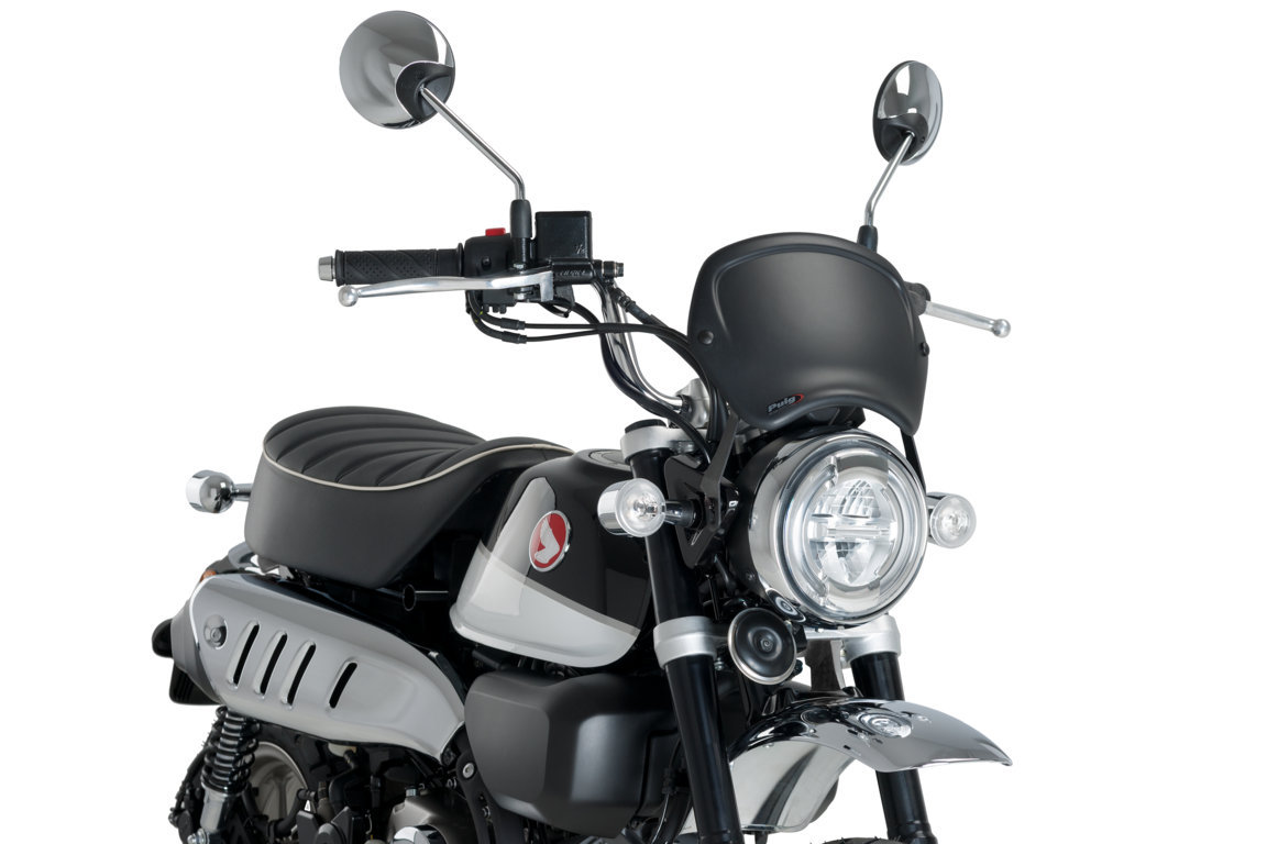 Windshield PUIG FRONTAL PLATE 3504J matt black