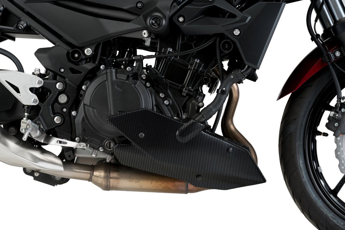 Engine spoiler PUIG 3554C carbon look