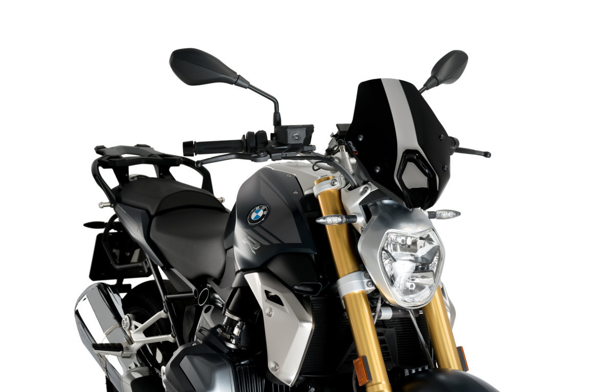 Windshield PUIG NEW. GEN SPORT 3623N Crni