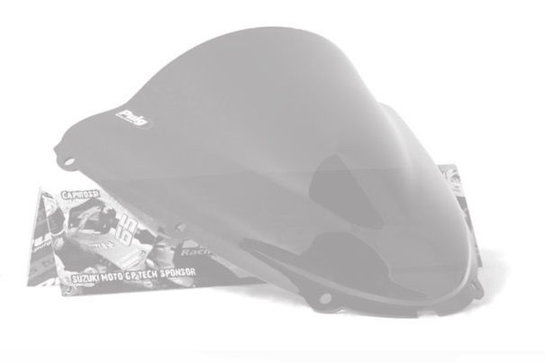 Windscreen PUIG RACING 4053V green
