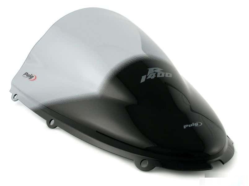 Windscreen PUIG RACING 4057H smoke for KAWASAKI ZZR 1400 2006-2019