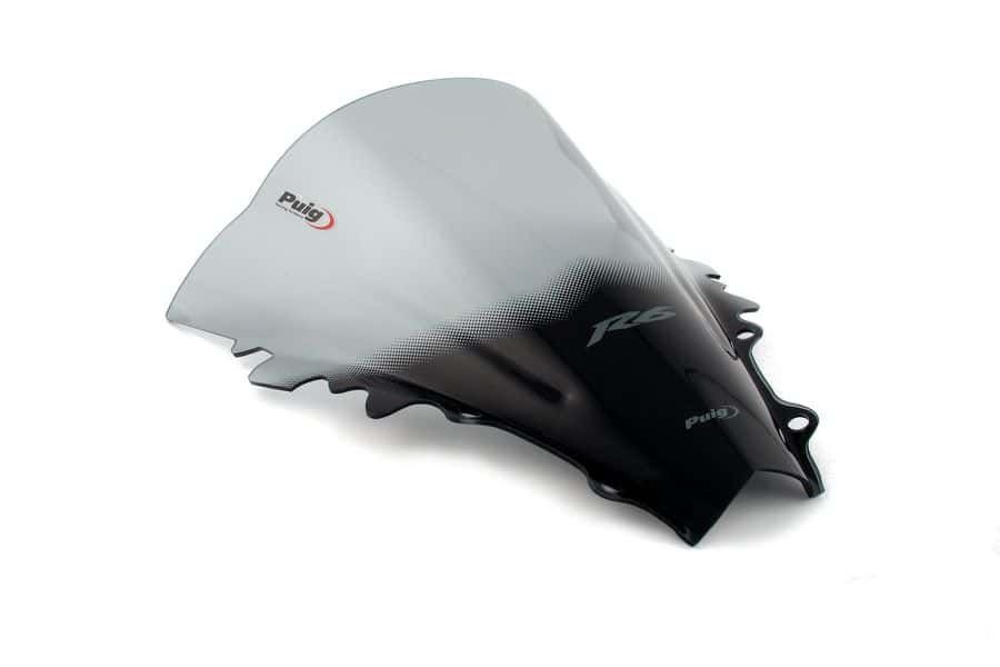 Windscreen PUIG RACING 4059H smoke for YAMAHA YZF-R6 2006-2007