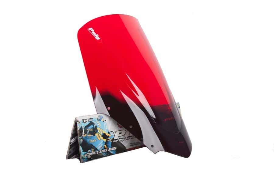 Windscreen PUIG RACING 4061R crven