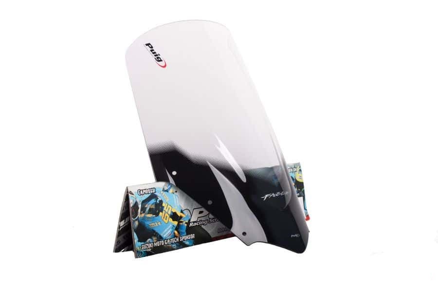 Windscreen PUIG RACING 4061W transparent