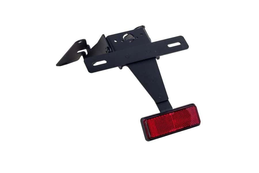 Adjustable license support PUIG 4075N Crni
