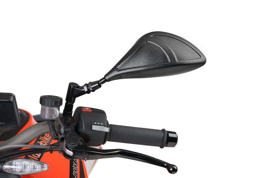 Uzvratni retrovizor PUIG Z1 FAIRING FITTING 4251C carbon look right