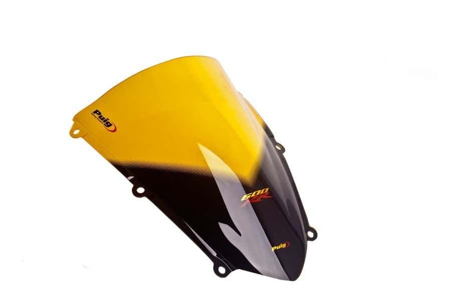 Windscreen PUIG RACING 4356G yellow