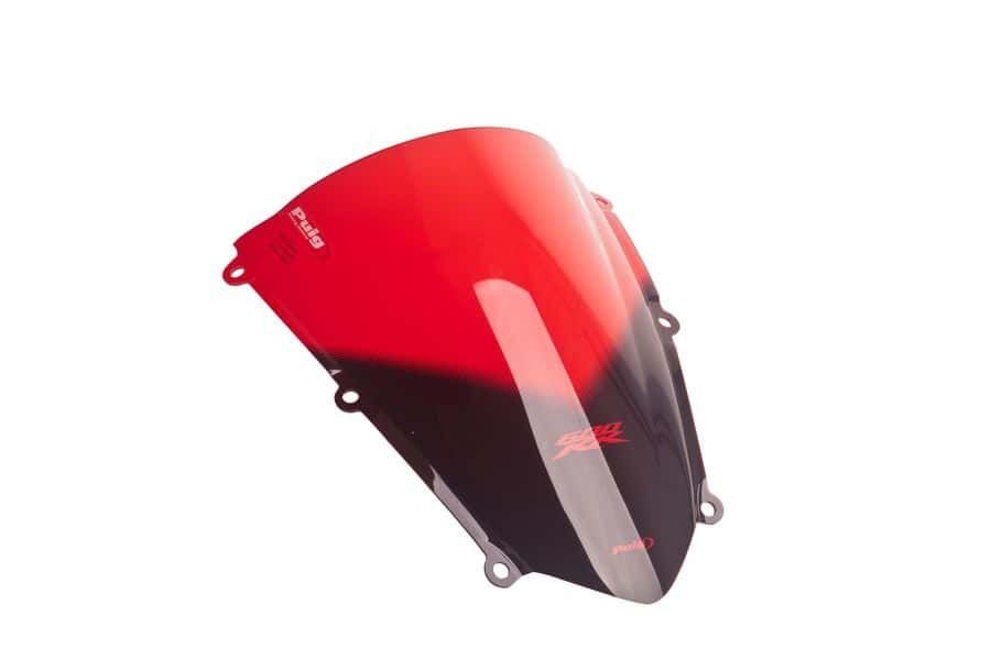 Windscreen PUIG RACING 4356R crven