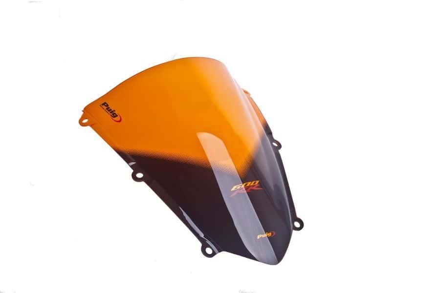 Windscreen PUIG RACING 4356T orange