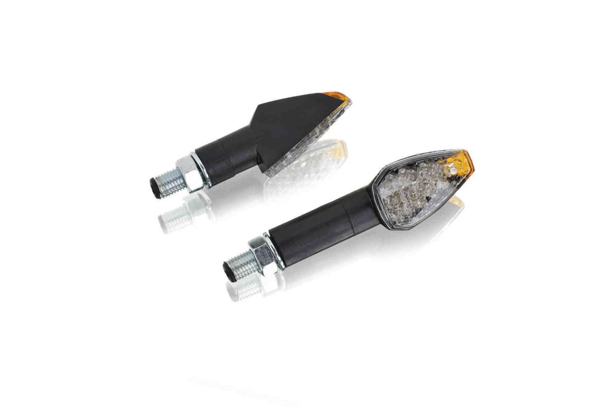 Turn signals PUIG PEAK 4491N Crni short, homologated