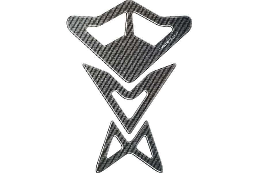 Tank pad PUIG SUN 4512C carbon look