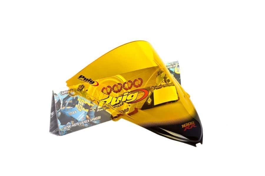 Windscreen PUIG RACING 4623G yellow