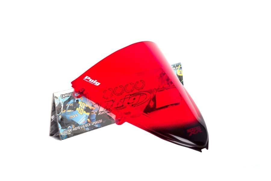 Windscreen PUIG RACING 4623R crven