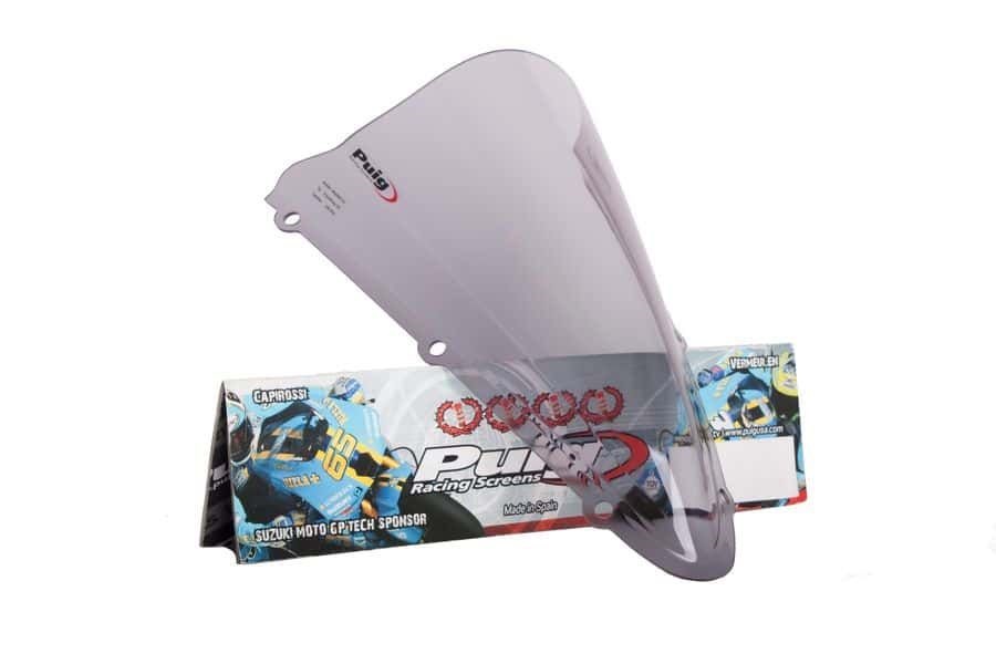 Windscreen PUIG RACING 4637H smoke for YAMAHA YZF-R 125 2008-2018