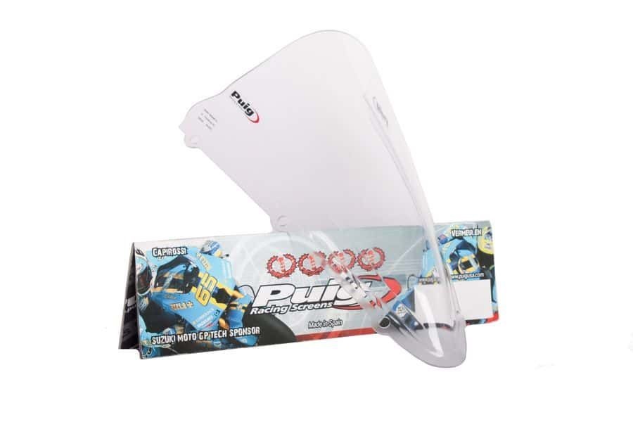 Windscreen PUIG RACING 4637W transparent