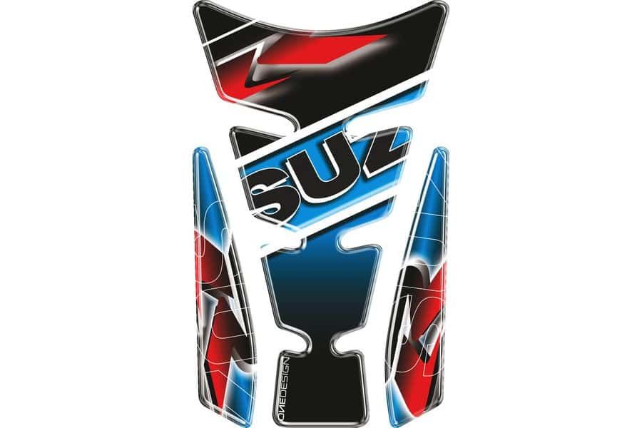 Tank pad PUIG WINGS 4724A plavi with side part