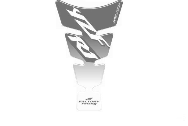 Tank pad PUIG SPIRIT 4727P silver