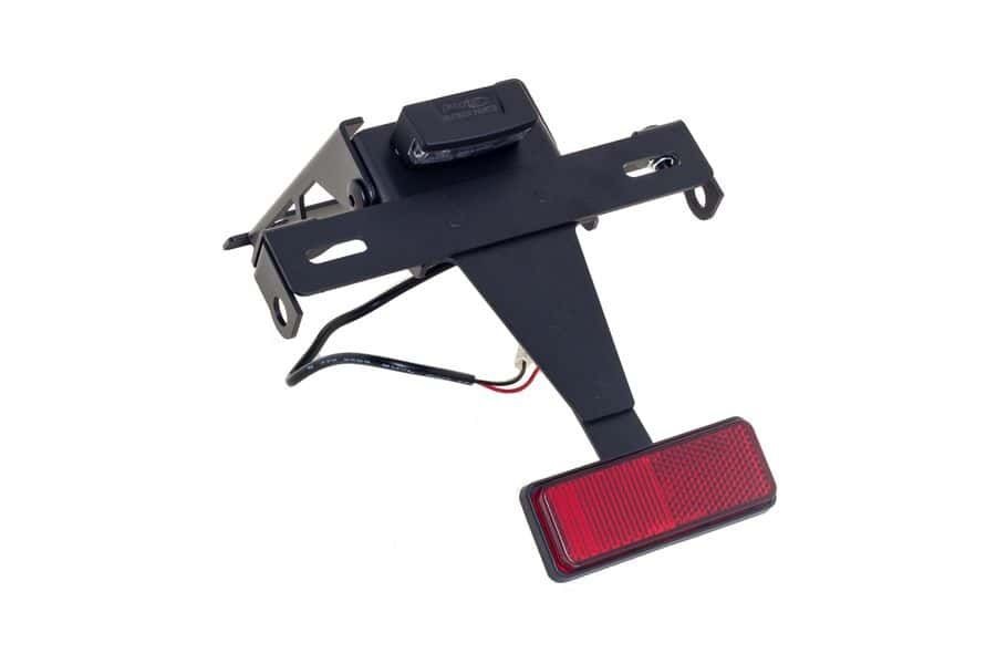 Adjustable license support PUIG 4732N Crni