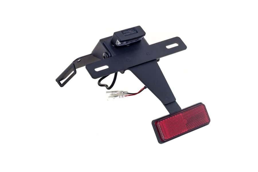 Adjustable license support PUIG 4735N Crni