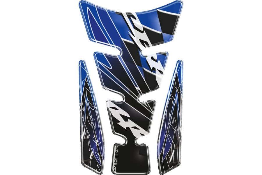 Tank pad PUIG WINGS 4784A plavi with side part