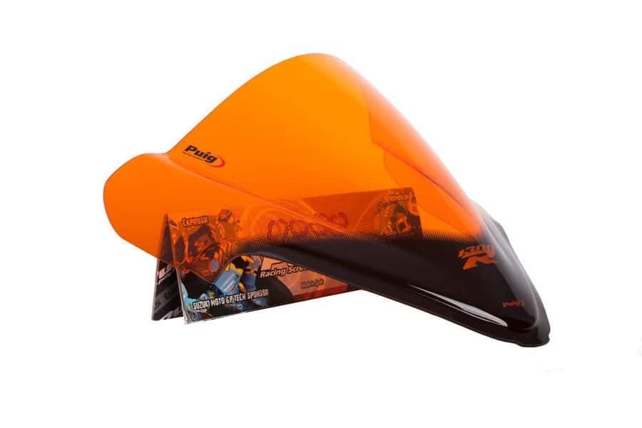 Windscreen PUIG RACING 4826T orange