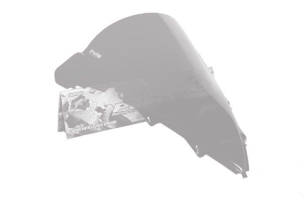 Windscreen PUIG RACING 4935A plavi