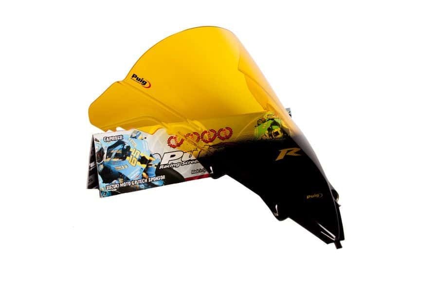Windscreen PUIG RACING 4935G yellow