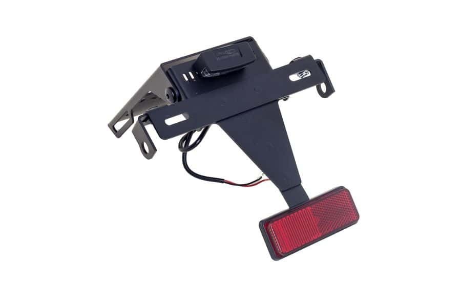 Adjustable license support PUIG 4949N Crni