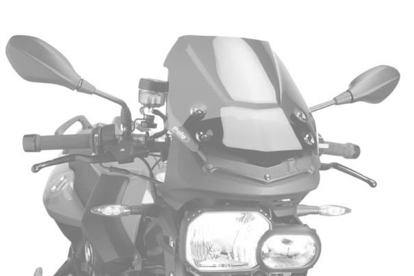 Windshield PUIG NEW GEN. SPORT 5051H smoke