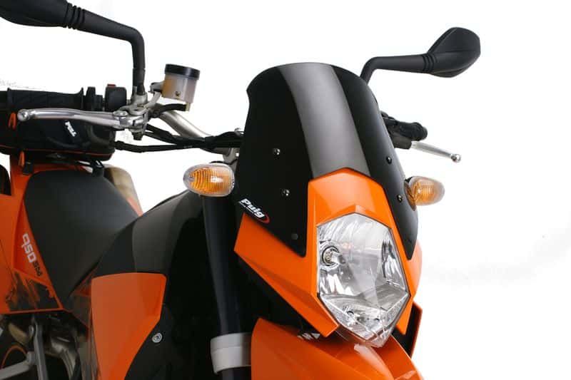 Windshield PUIG NEW. GEN SPORT 5053N Crni